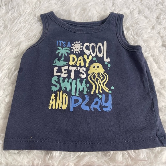 Garanimals | 6-9 boys shorts & tank top shirt - Picture 3 of 7